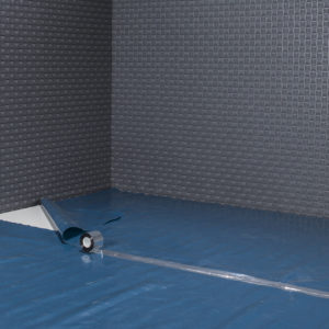 Prinz Dampfbremse AquaStop-Folie Unterlage 0,15 mm, für Laminat und Fertigparkett 20 m²