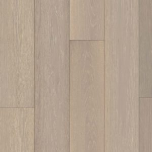 Parkett Eiche Landhausdiele Hanem | grauweiß gebeizt, extrem matt lackiert, gebürstet 15x250x1800/2200 mm