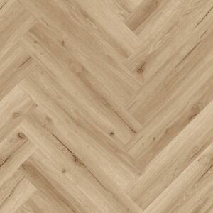 Joka Designboden 555 Wooden Styles Click Fischgrät Klickvariante „Oak Cream“ 750 x 150 mm