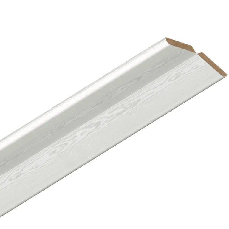 Deckenleisten Esche Weiß 2400 x 50 x 4 mm