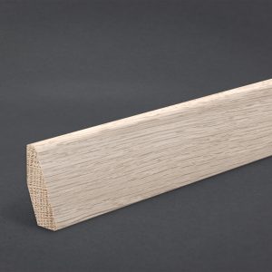 Deckleiste, Eiche weiß geölt 17x40 mm Massivholz
