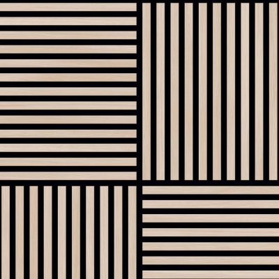 Akustikpaneele Eiche Twist Quadrat