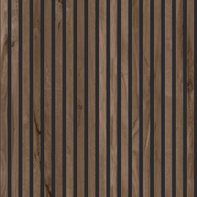Wandpaneele Eiche Browny Lamellen-Look
